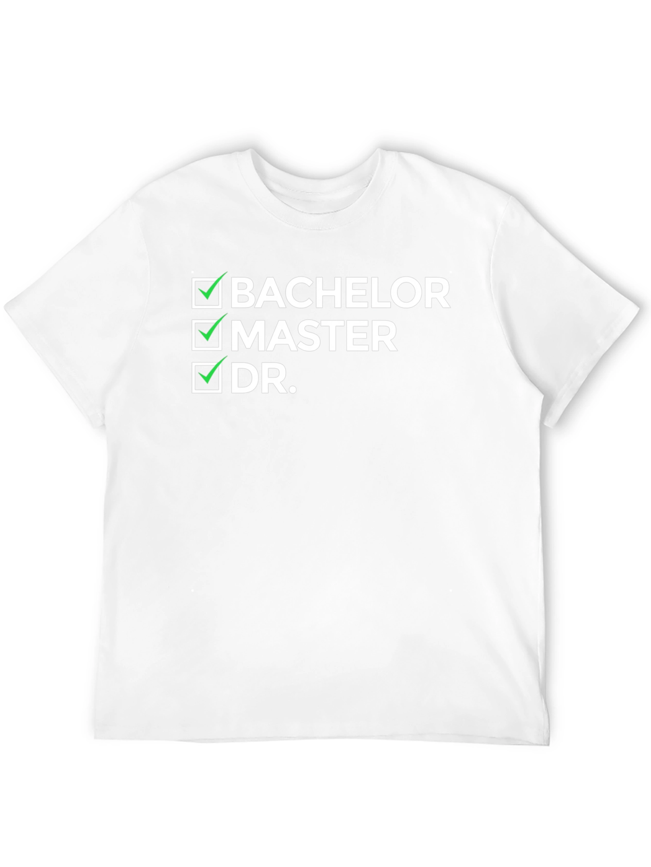 Graduated Checklist Graphic Tee
