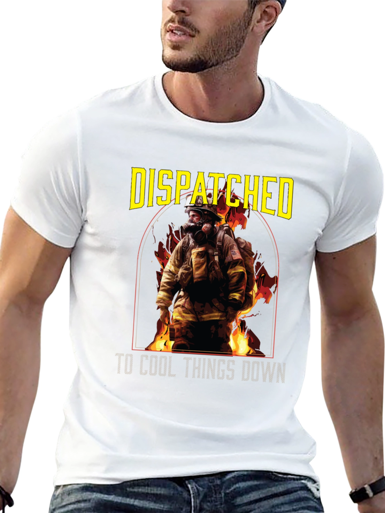 Firefighter Dispatcher T-Shirt - Cool Things Down