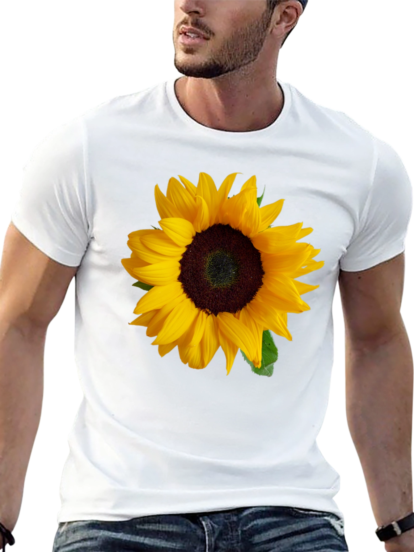 Sunflower Graphic T-Shirt - Stylish Casual Wear