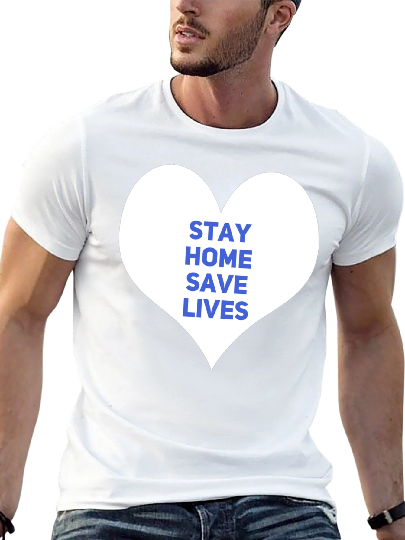 Stay Home Save Lives T-Shirt