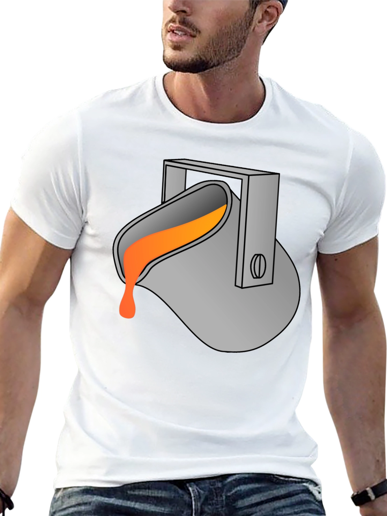 Molten Metal Pour T-Shirt - Foundry Inspired Tee