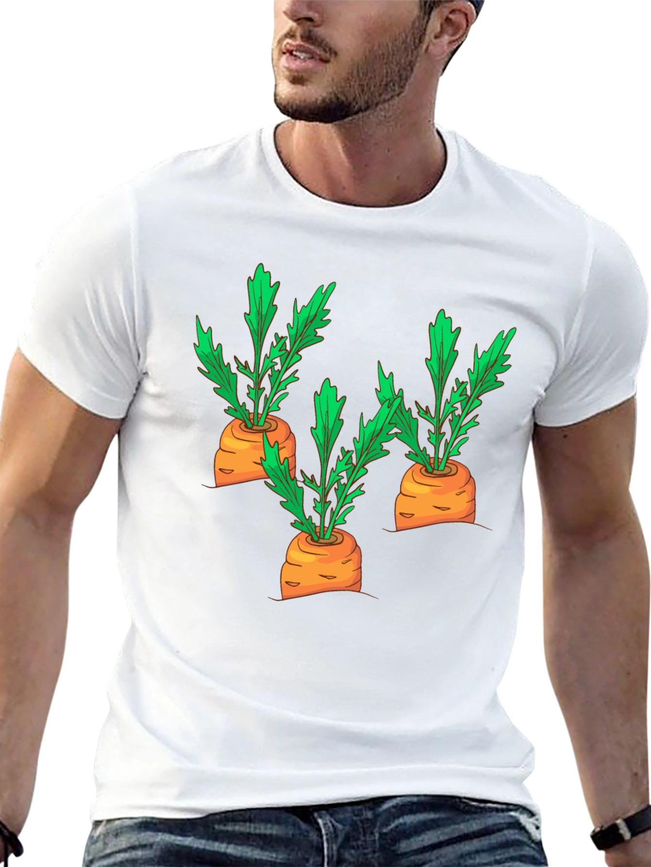 Carrot Patch T-Shirt - Garden Humor Tee