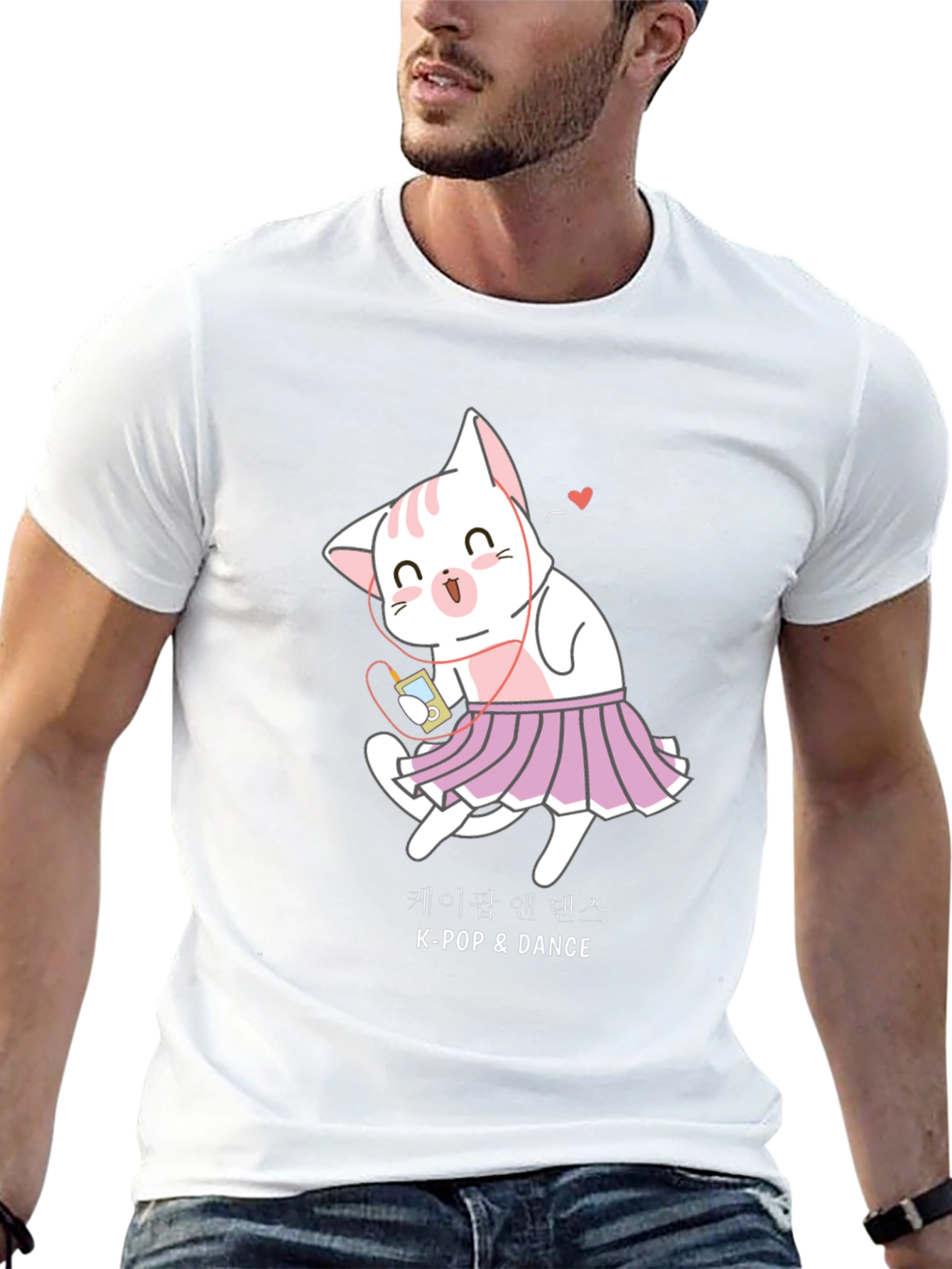 K-Pop Dance Cat T-Shirt