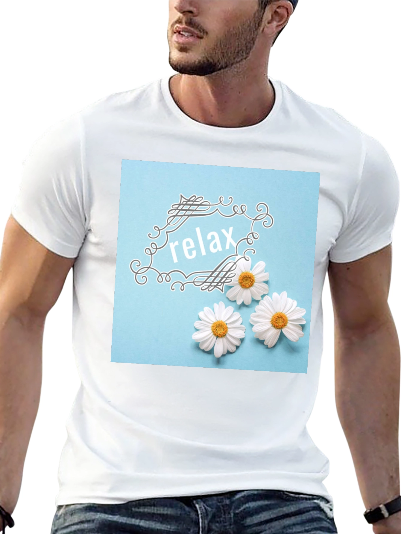 Relax Daisy T-Shirt - Stylish Comfort