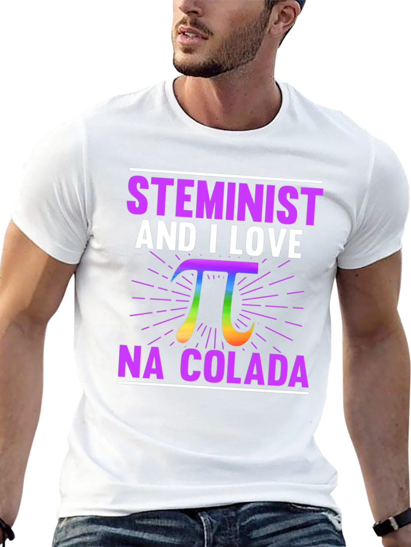 STEMinist Pi T-Shirt - Love Piña Coladas!