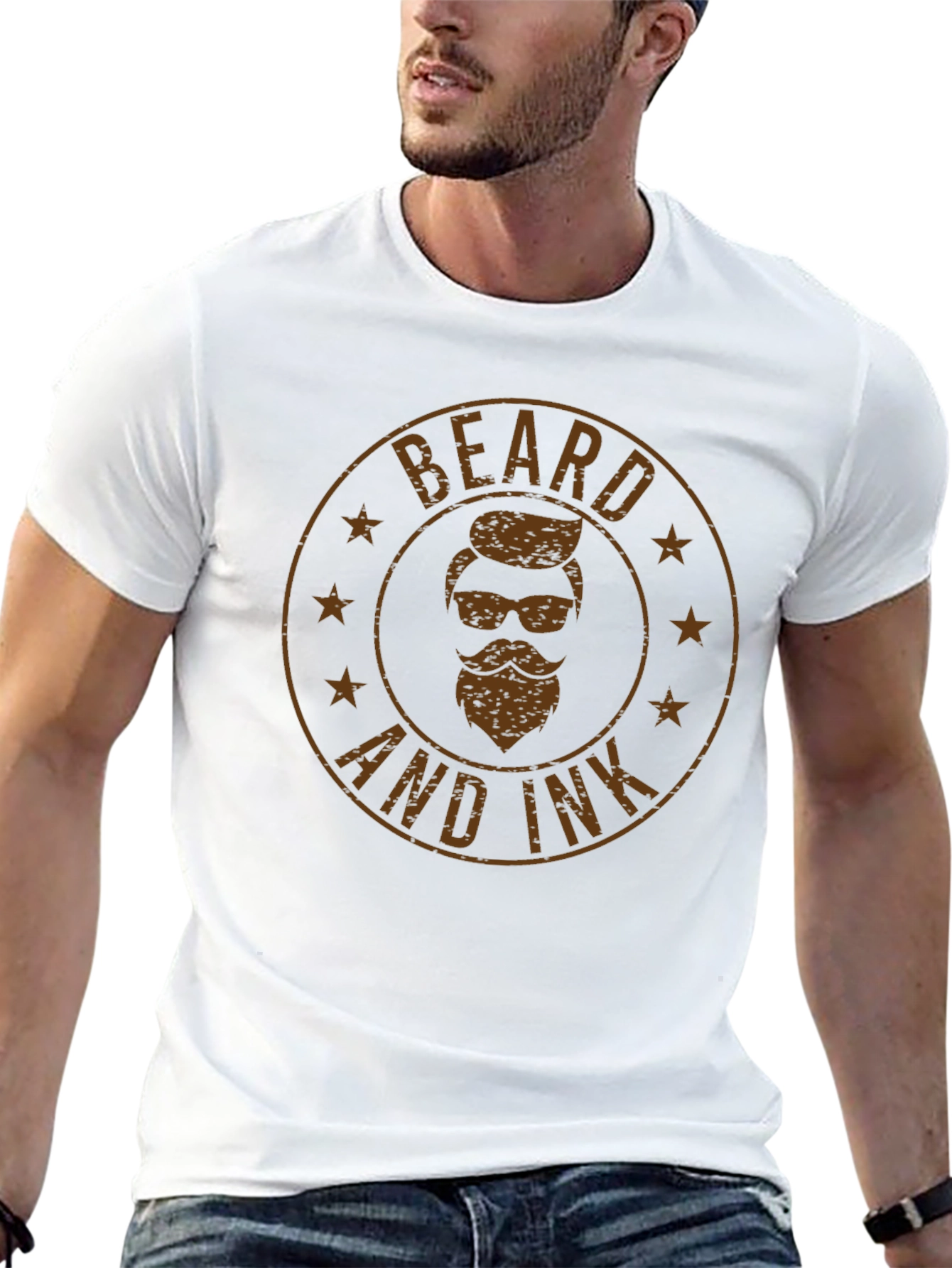 Beard and Ink Graphic Tee - Black