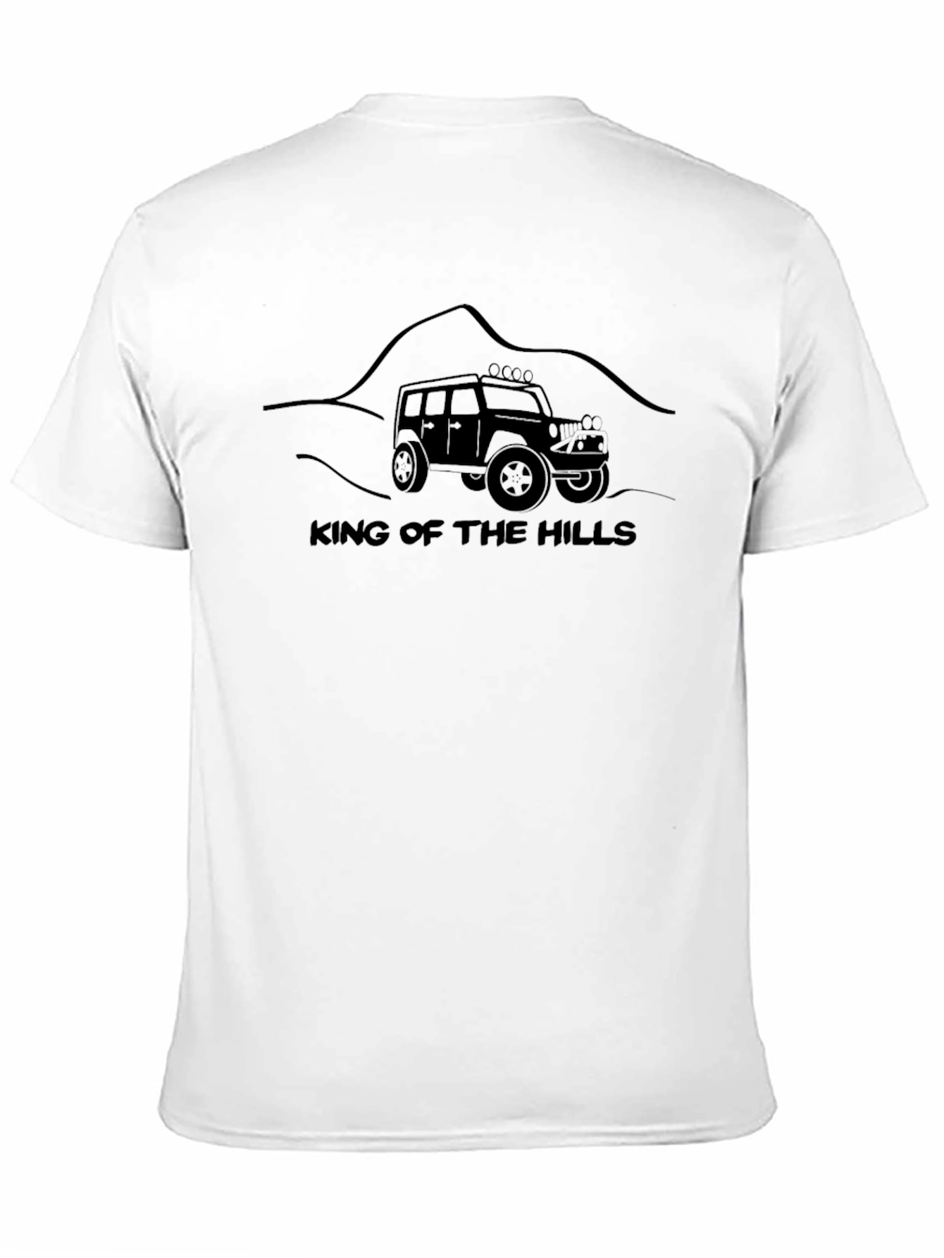 King of the Hills Black Graphic Tee