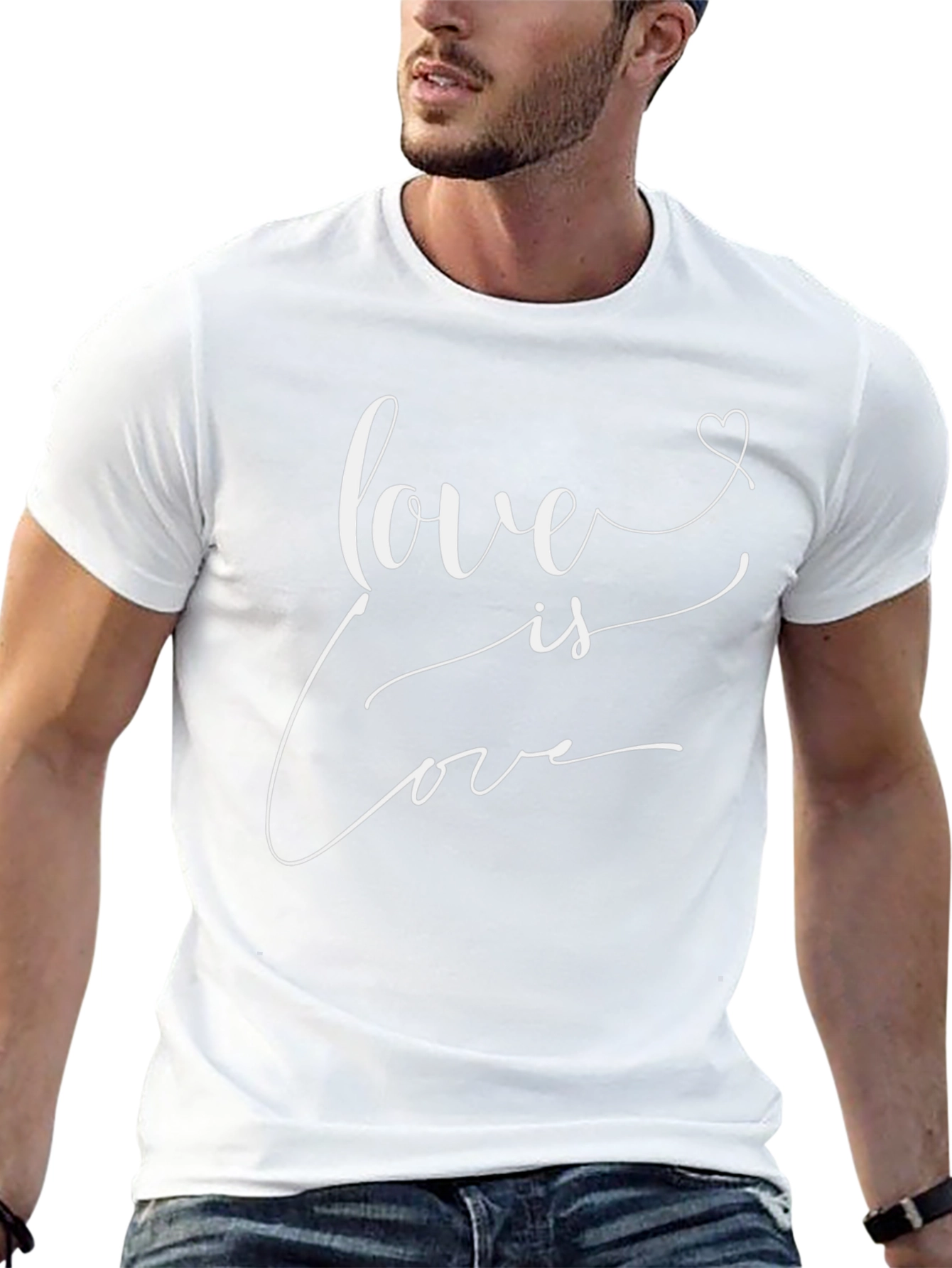 Love is Love Graphic Tee - Black