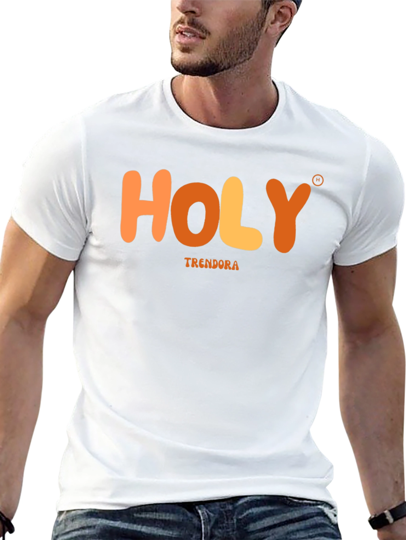 Holy Trendora Graphic T-Shirt - Black