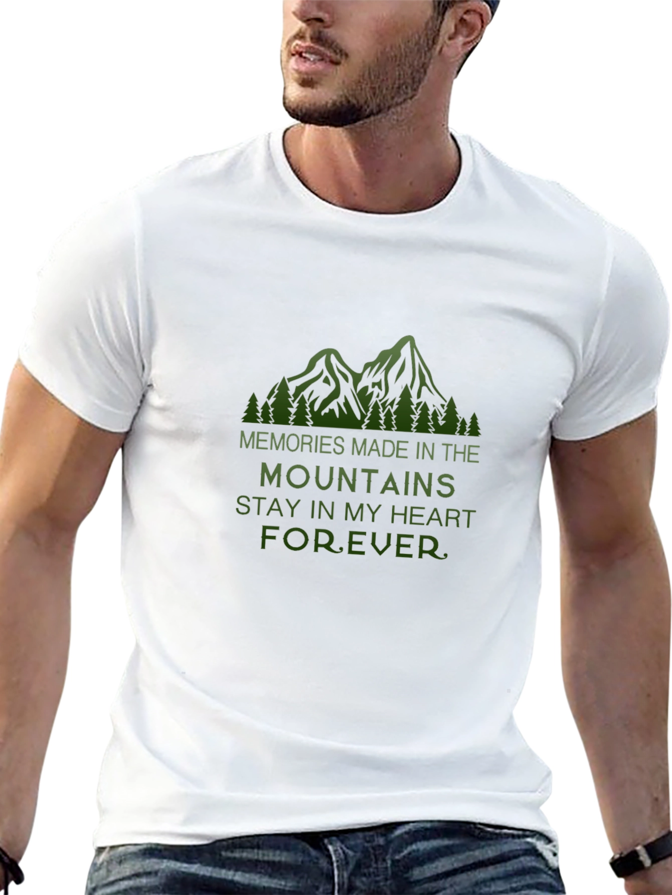 Mountain Memories Graphic Tee - Nature Lover Shirt
