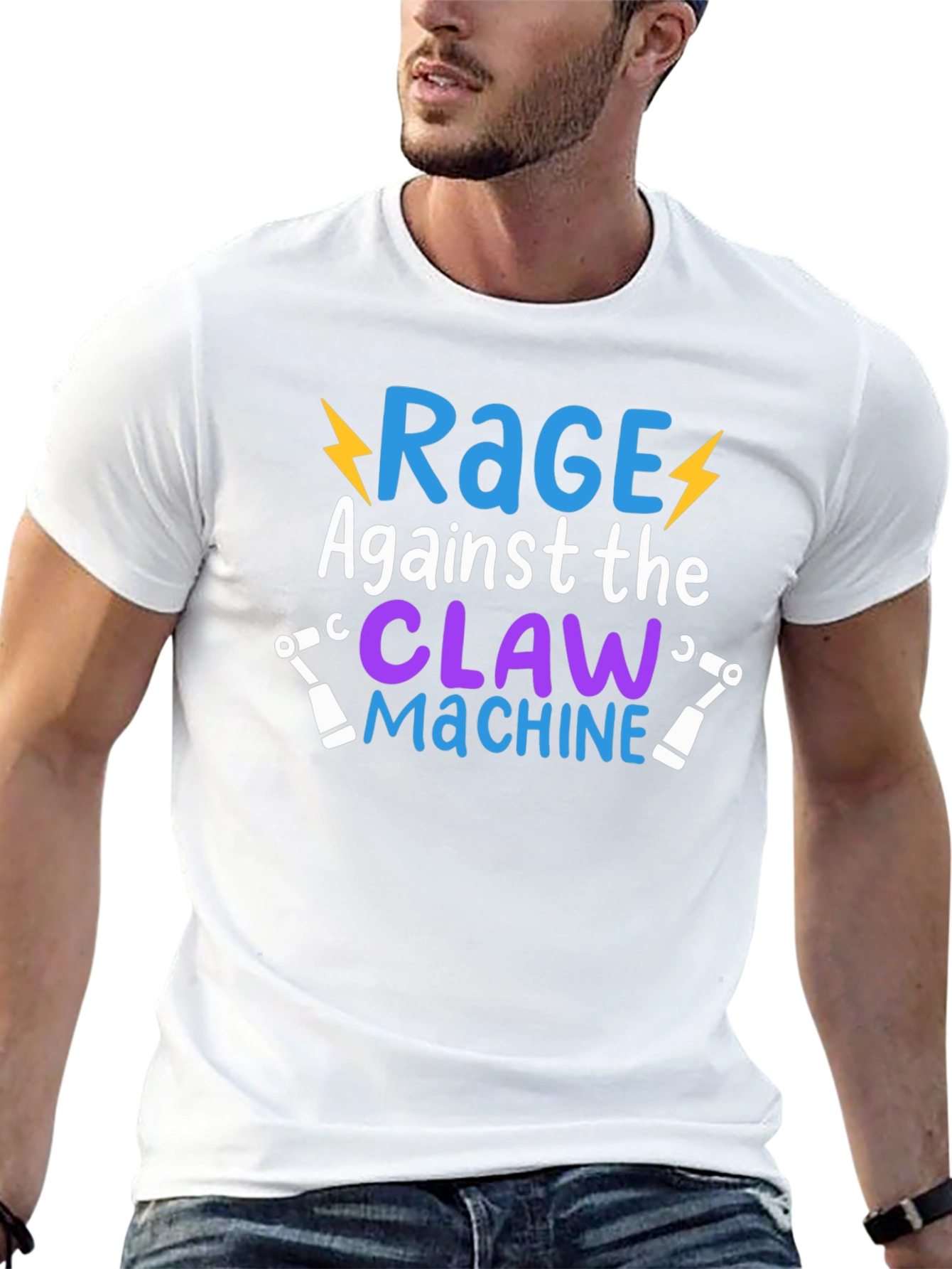 Rage Against the Claw Machine Graphic Tee