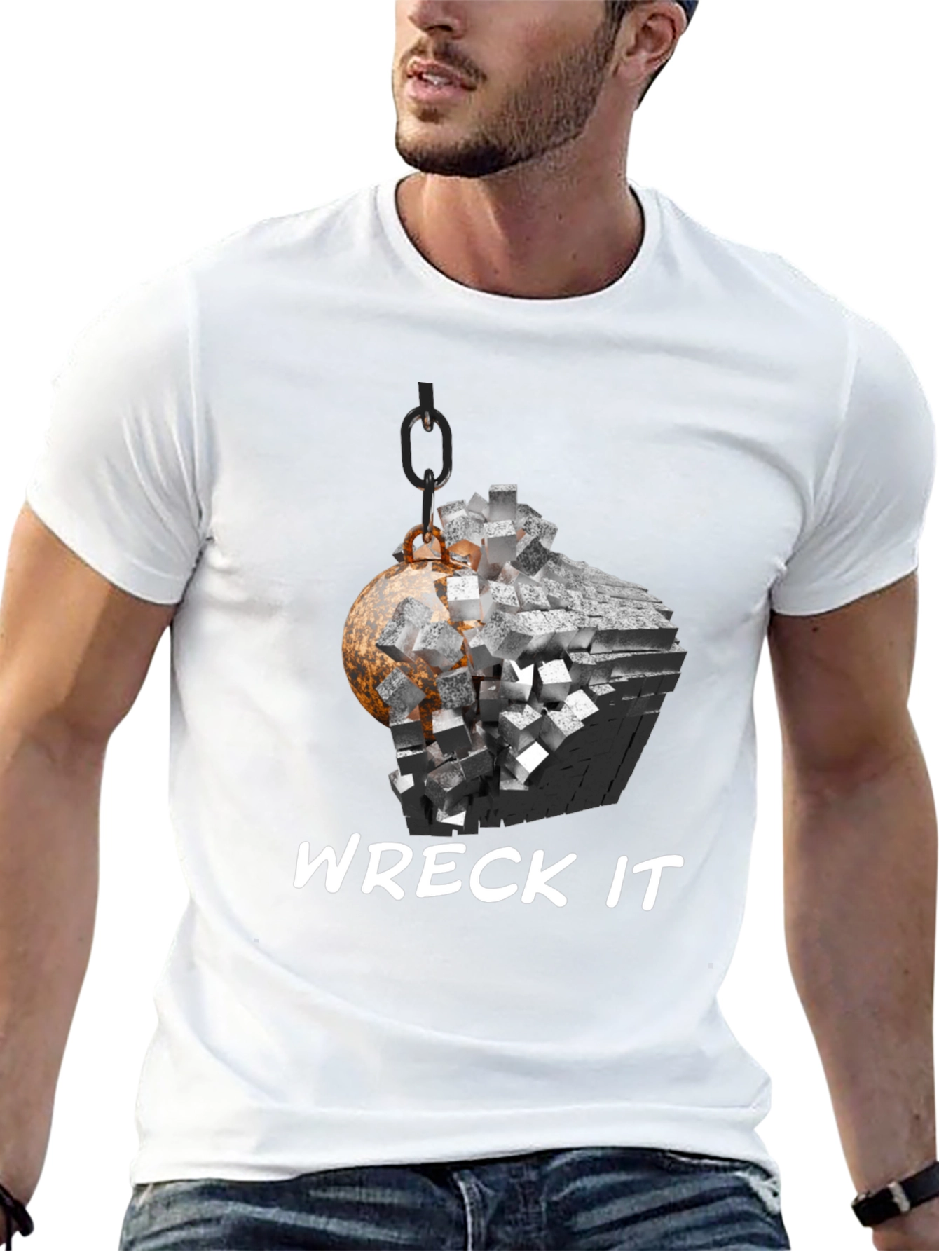 Wreck It Graphic Tee - Demolition Ball