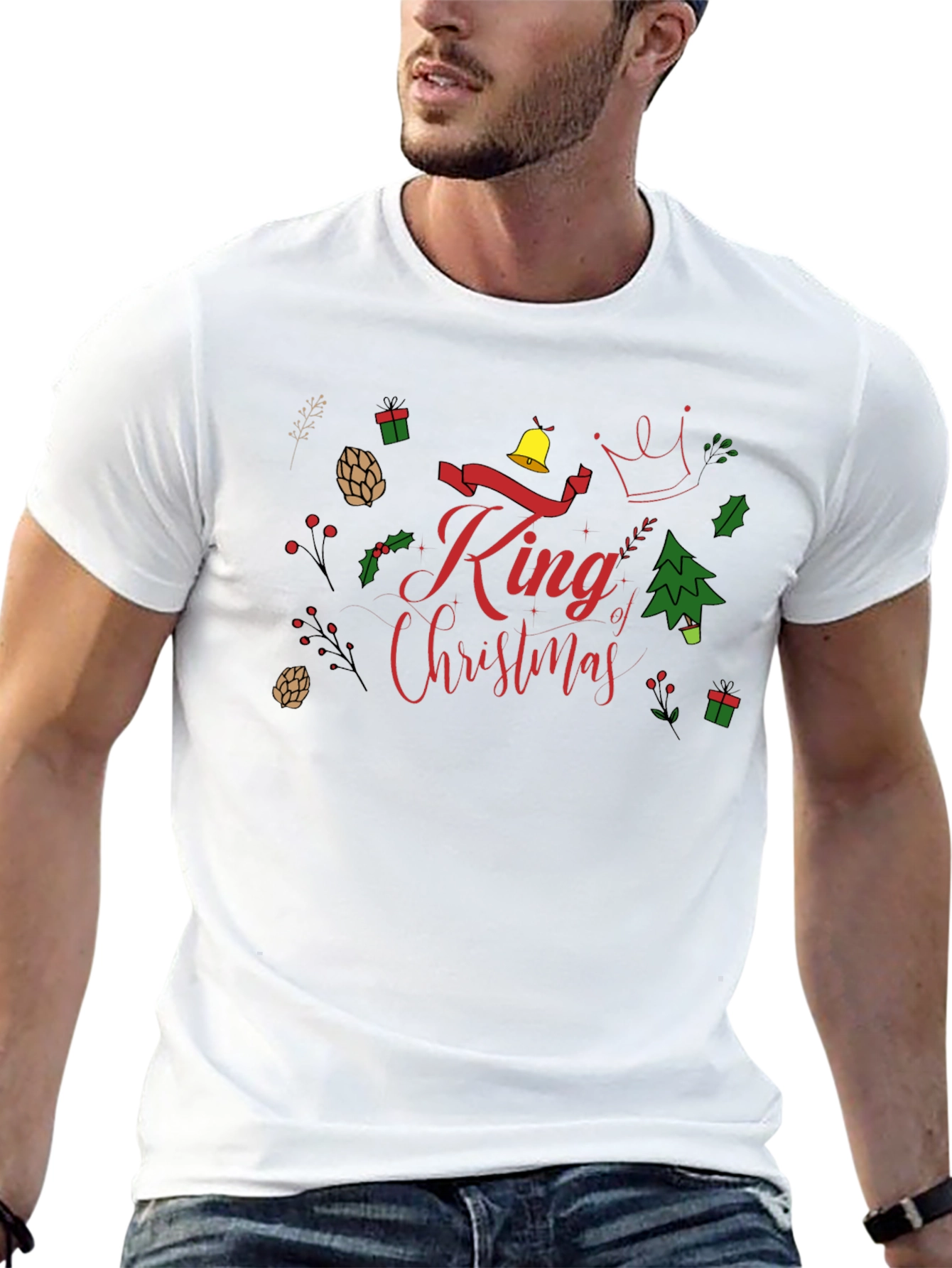 King of Christmas Holiday T-Shirt