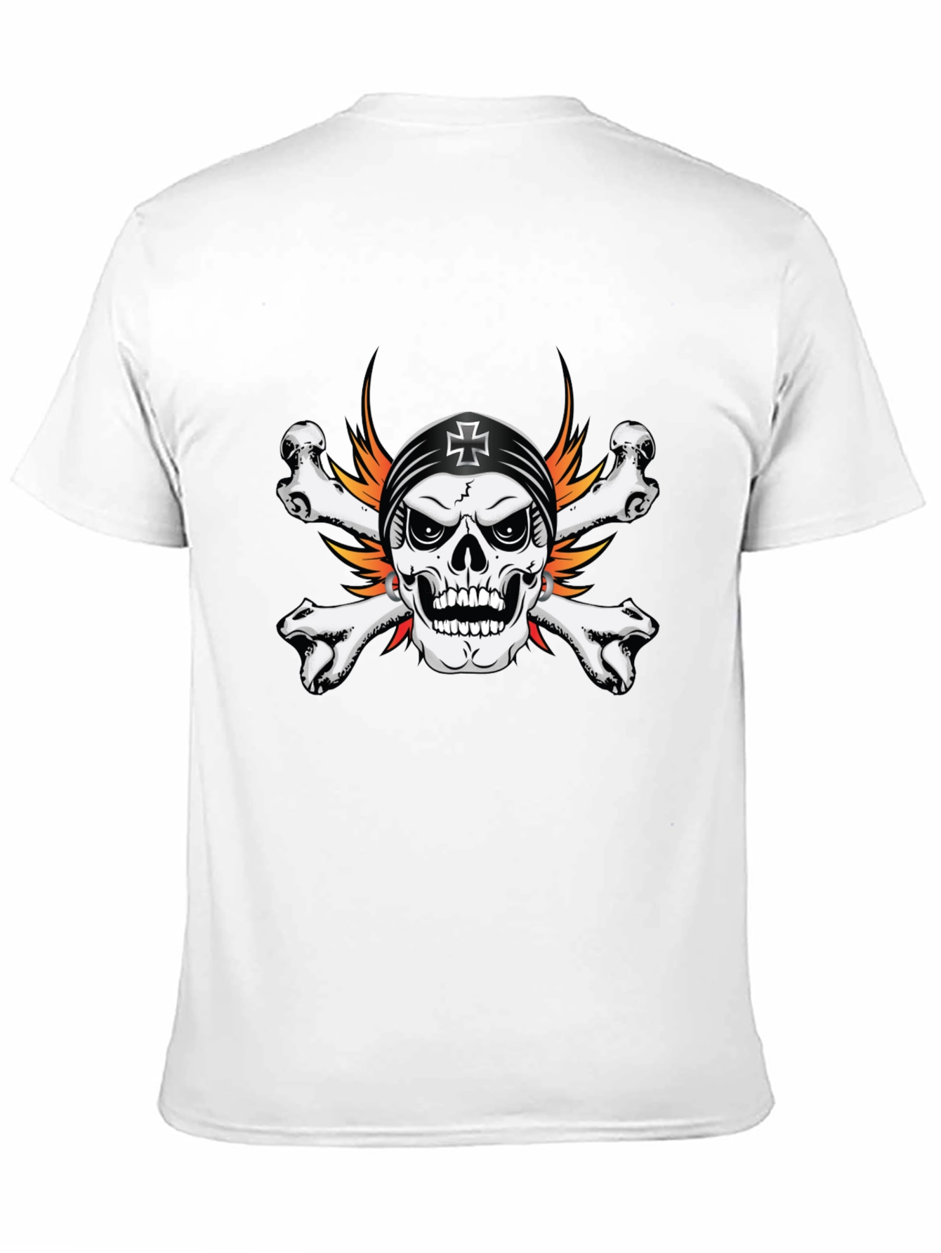 Skull & Crossbones Graphic Tee - Pirate Style