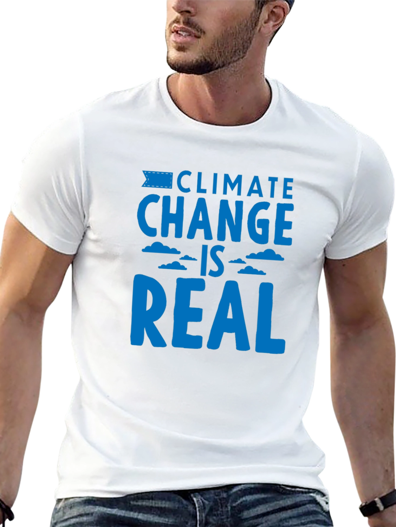 Climate Change is Real Graphic T-Shirt