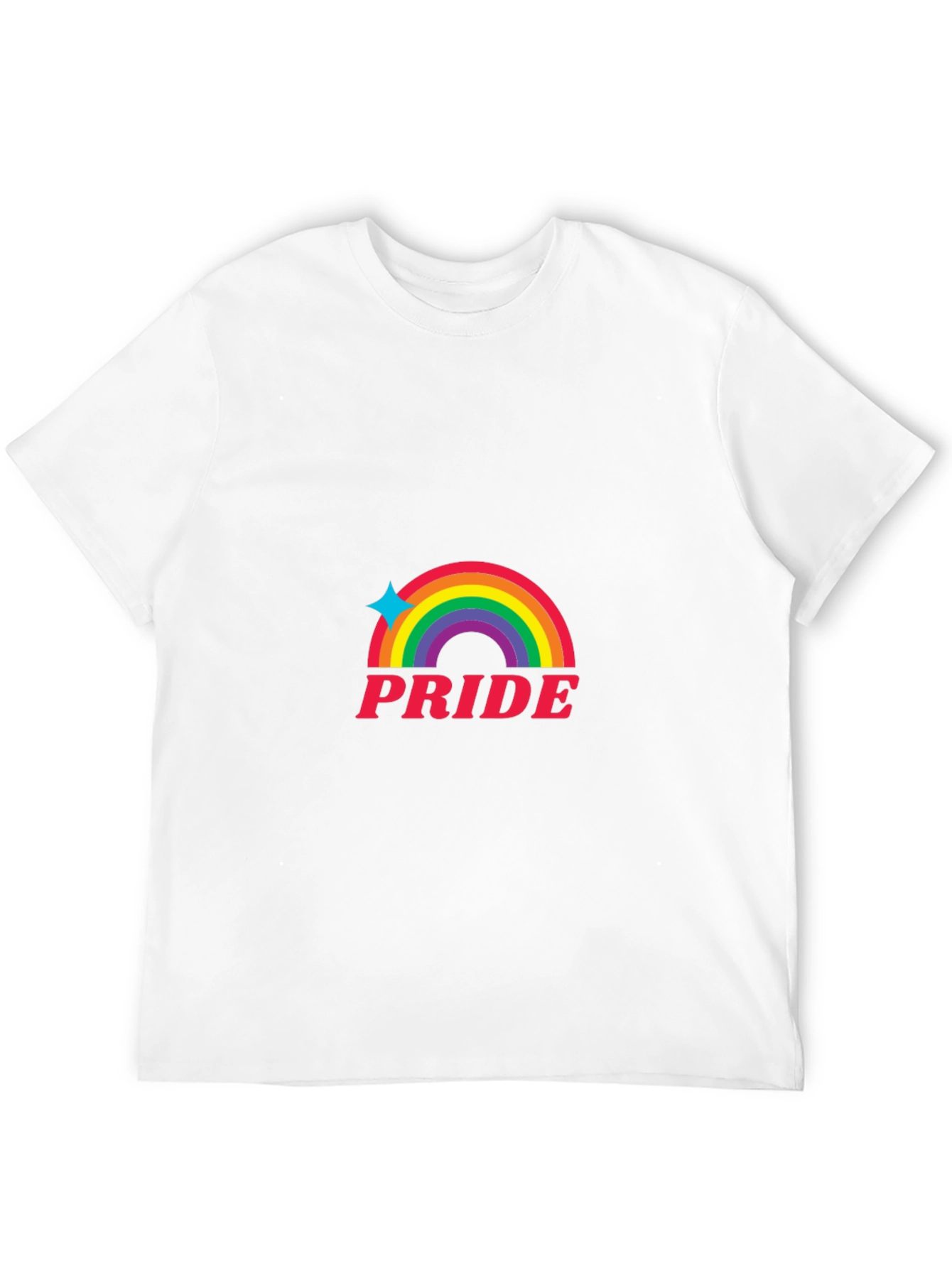 Pride Rainbow Graphic Tee