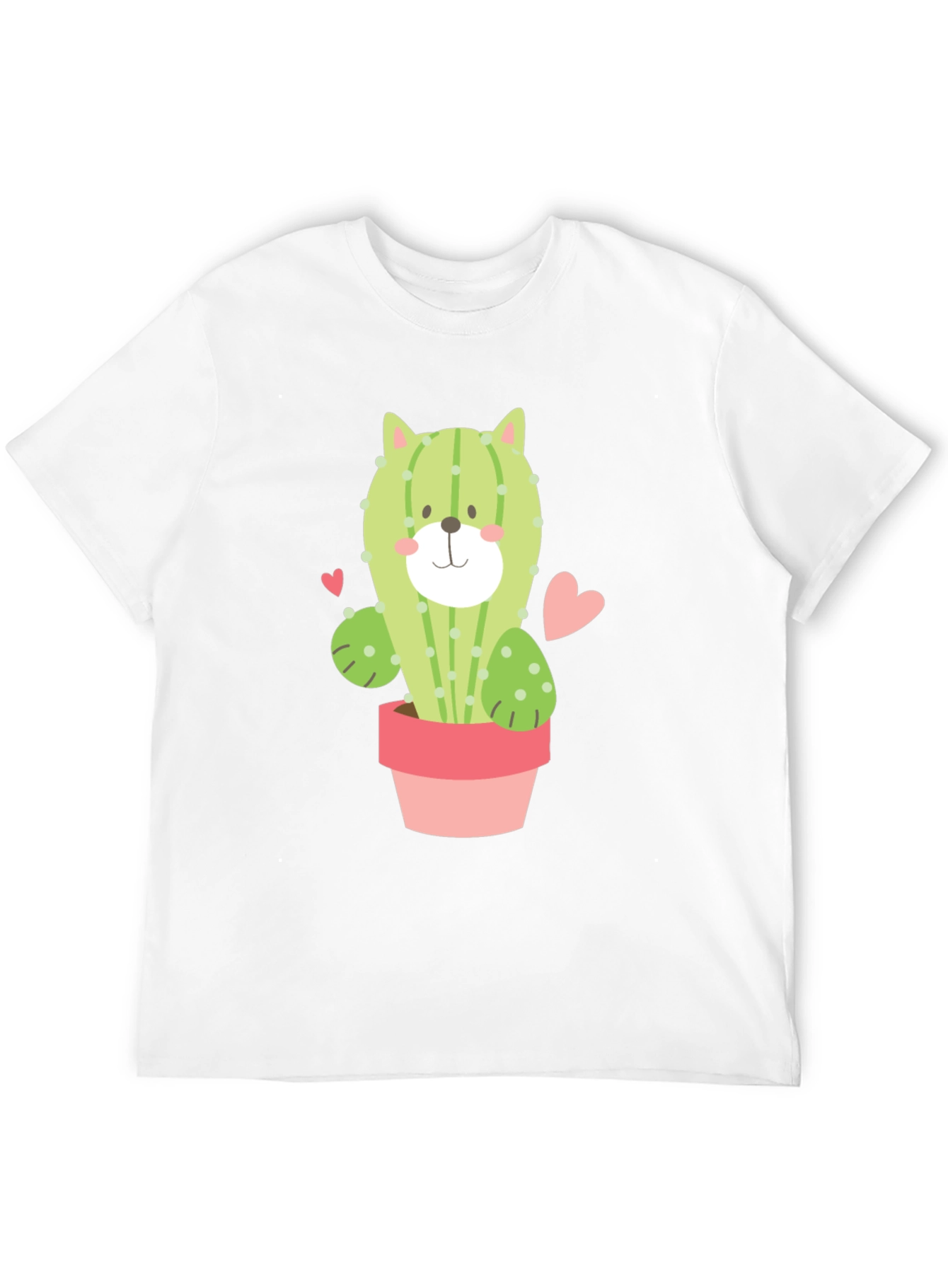 Cactus Cat T-Shirt - Unique Graphic Tee