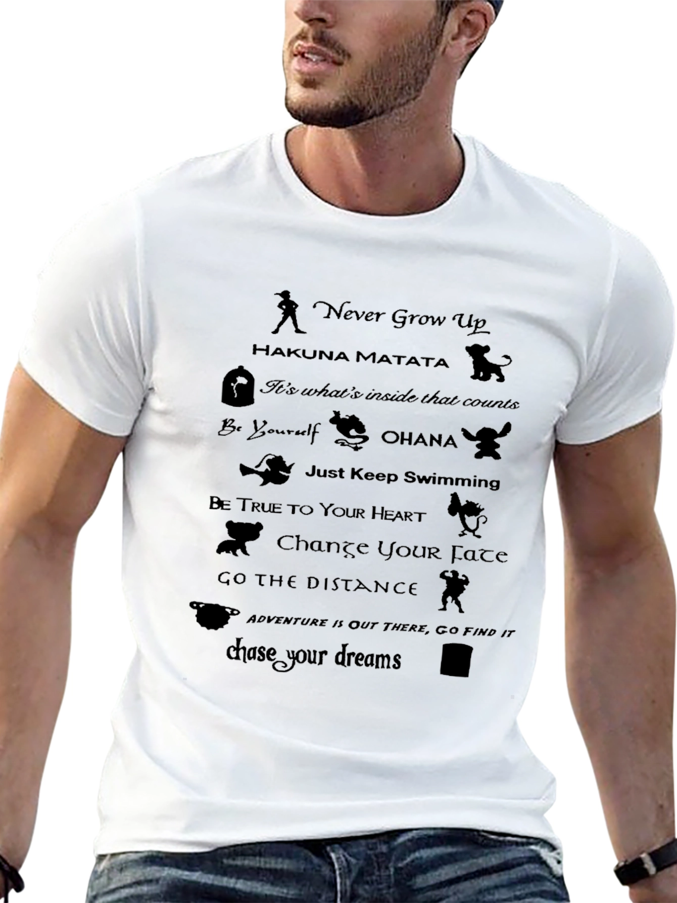 Disney Inspired Motivational Quote T-Shirt