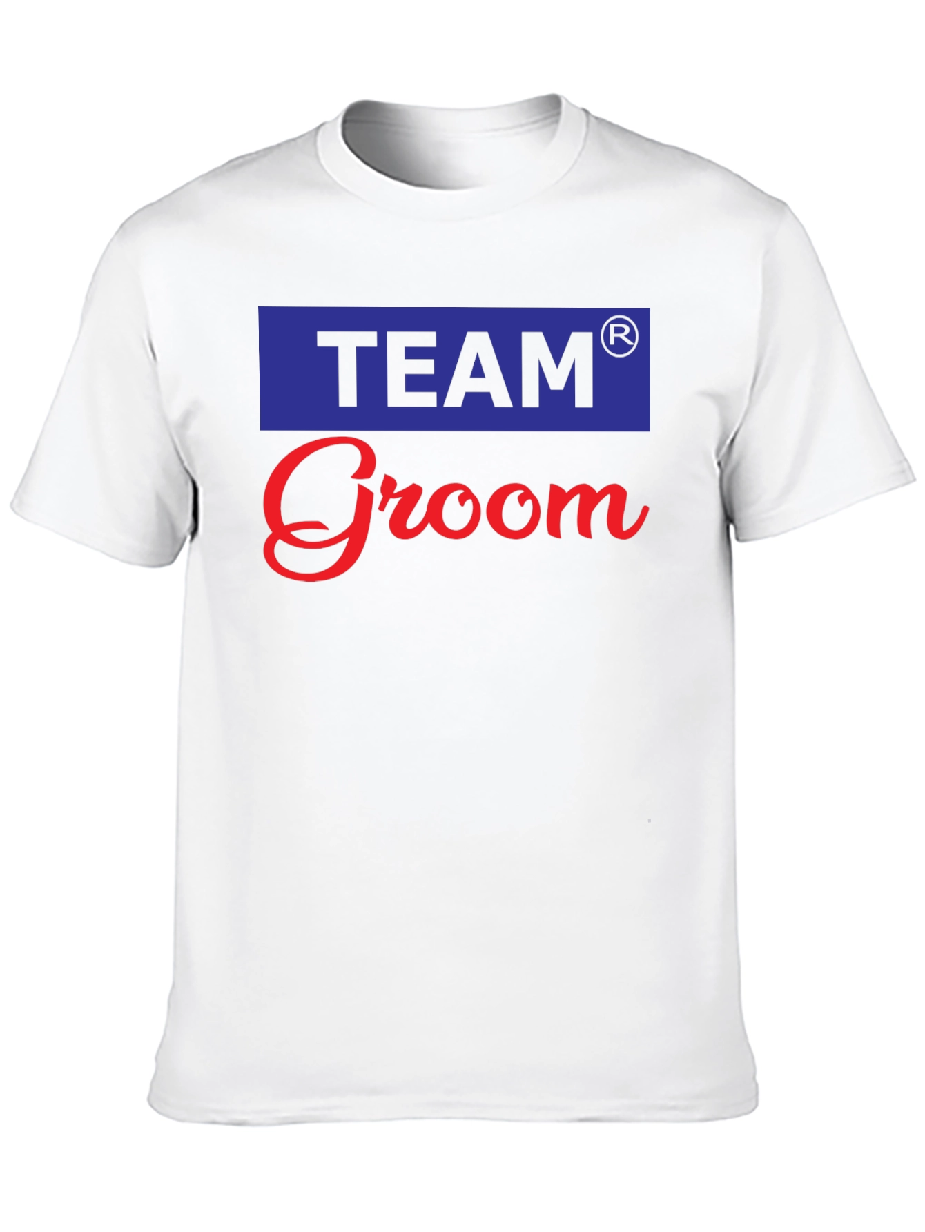 Team Groom Crewneck T-Shirt - Bachelor Party