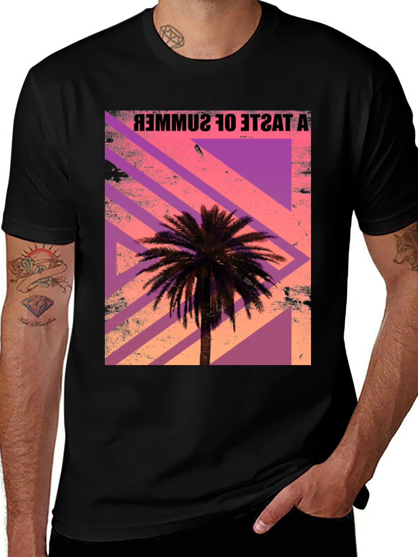 A Taste of Summer Palm Graphic Tee