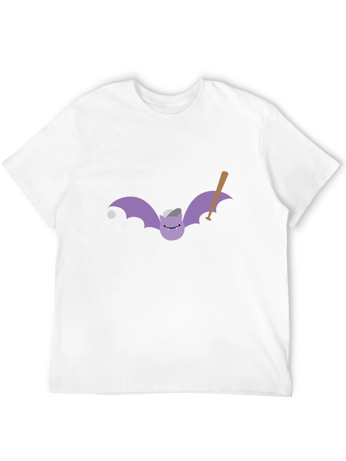 Funny Bat Baseball Graphic T-Shirt