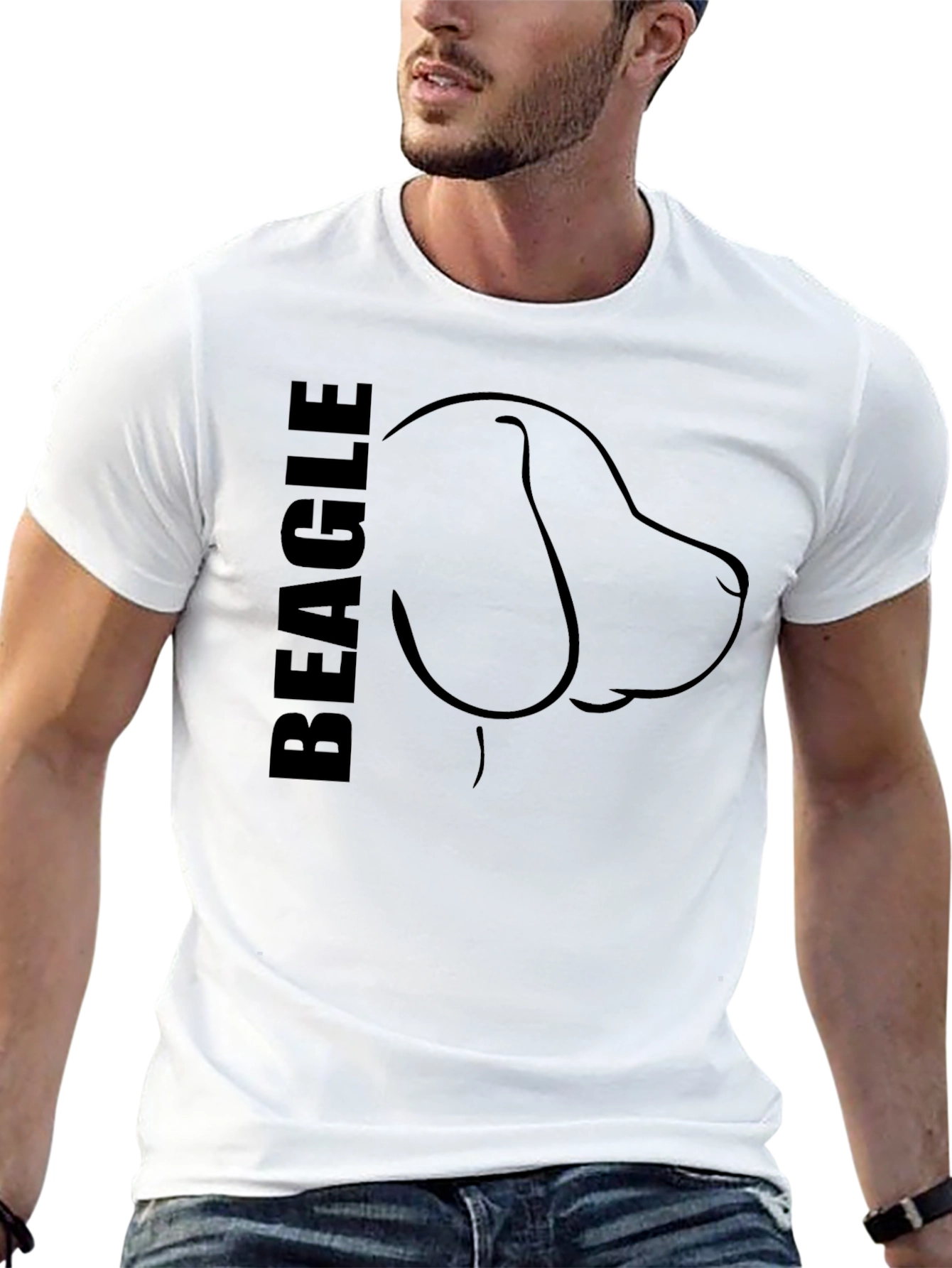 Beagle Dog Graphic T-Shirt