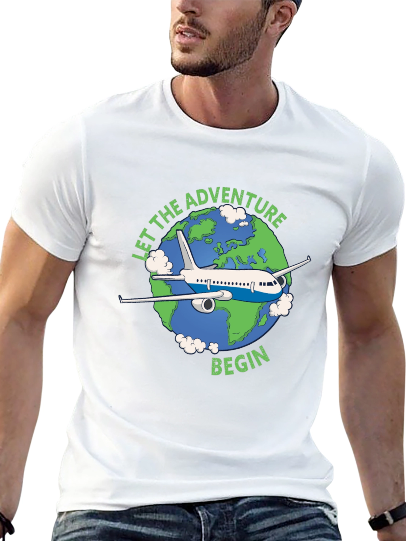 Adventure Begins Graphic T-Shirt