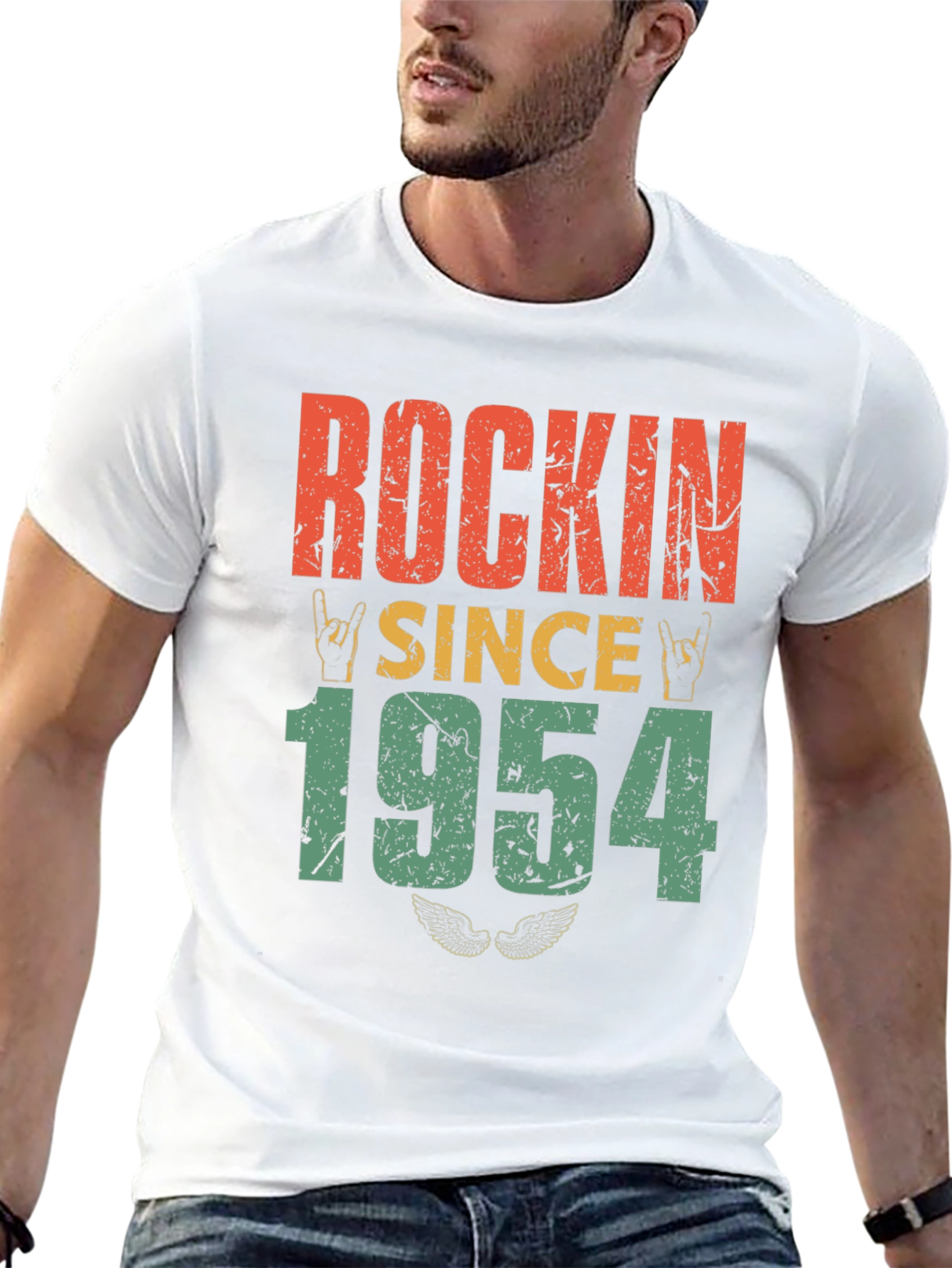 Rockin Since 1954 Black T-Shirt
