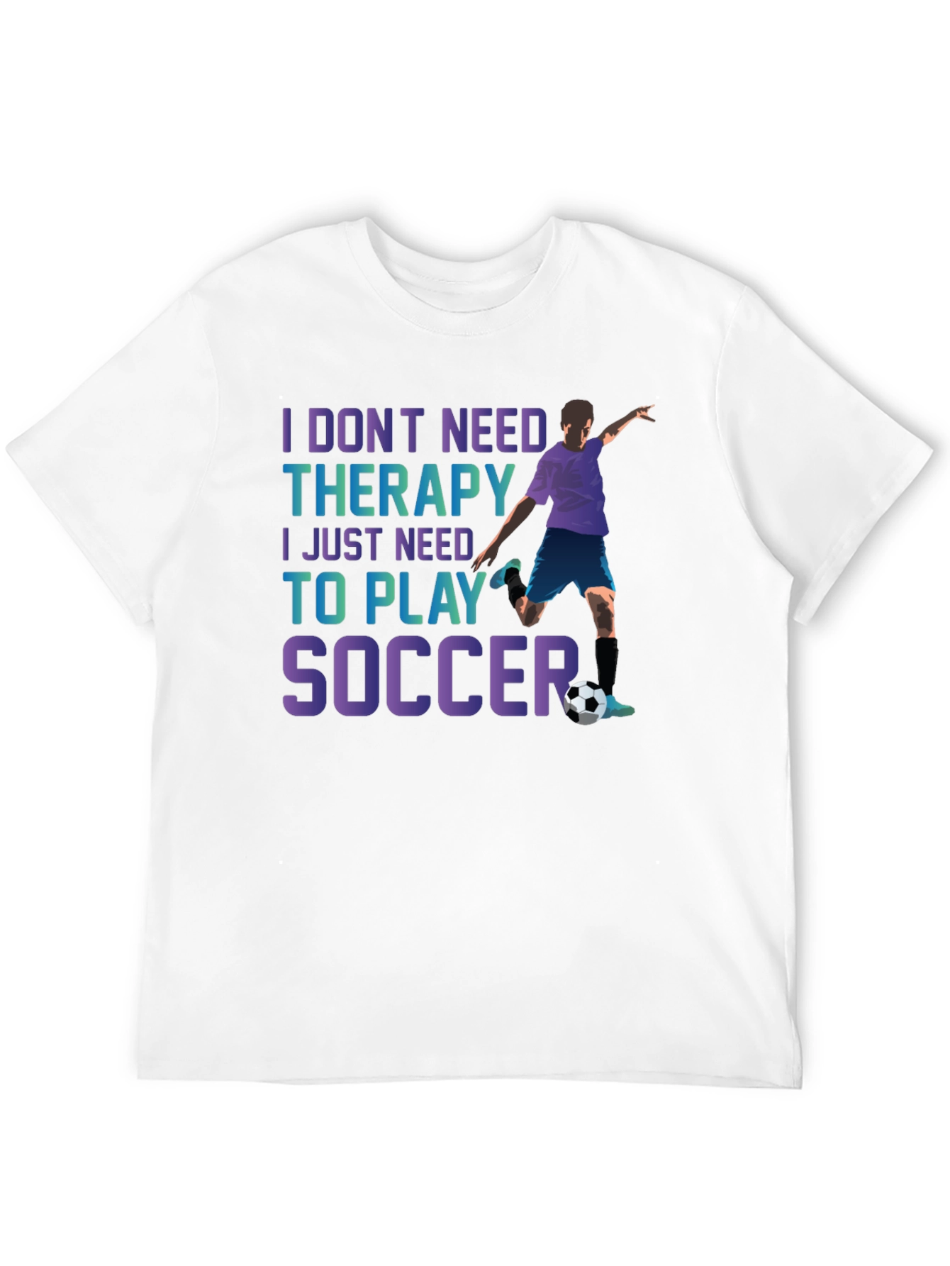 Soccer Therapy Graphic Tee