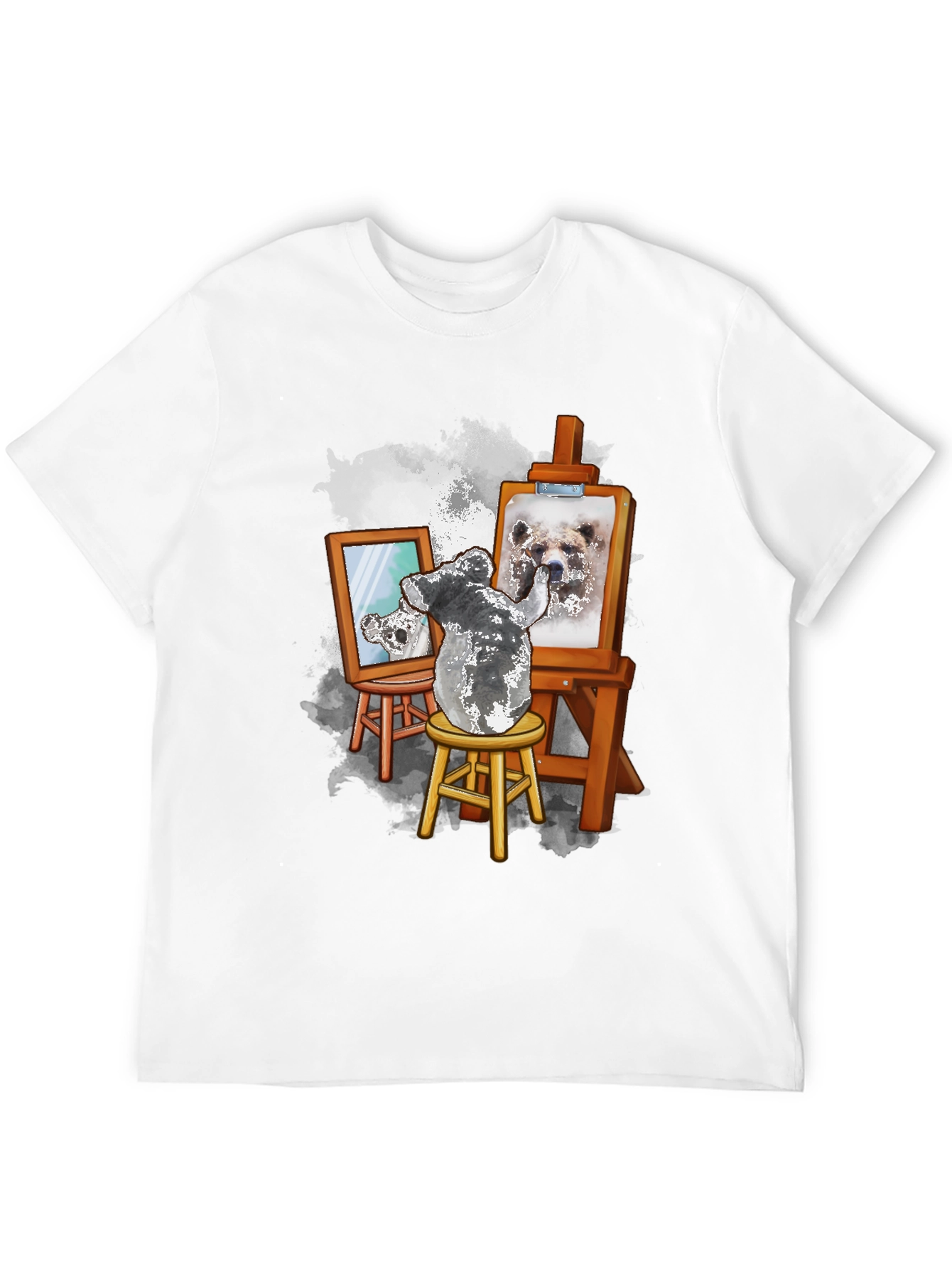 Koala Artist Graphic Tee - Unisex Cotton T-Shirt