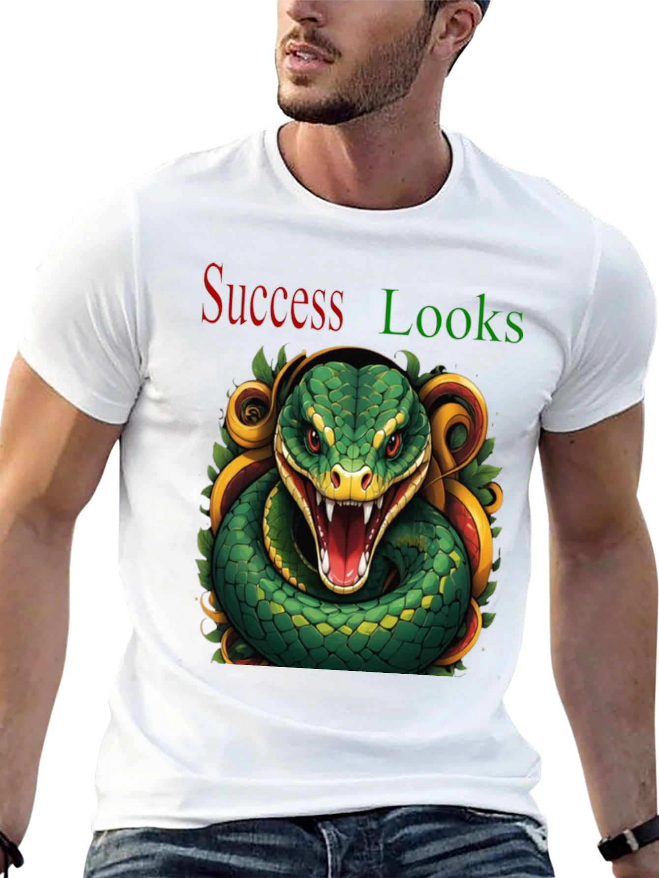 Success Looks Like a Snake Graphic Tee