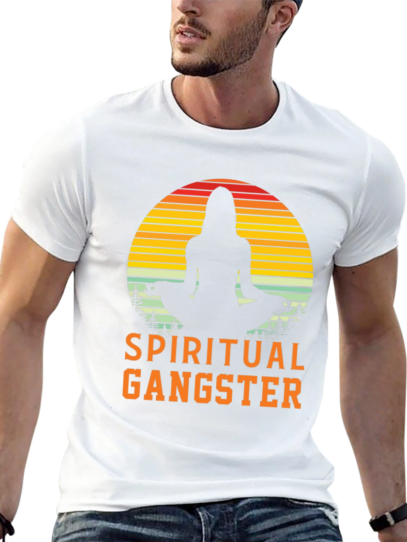 Spiritual Gangster T-Shirt - Meditation Graphic Tee