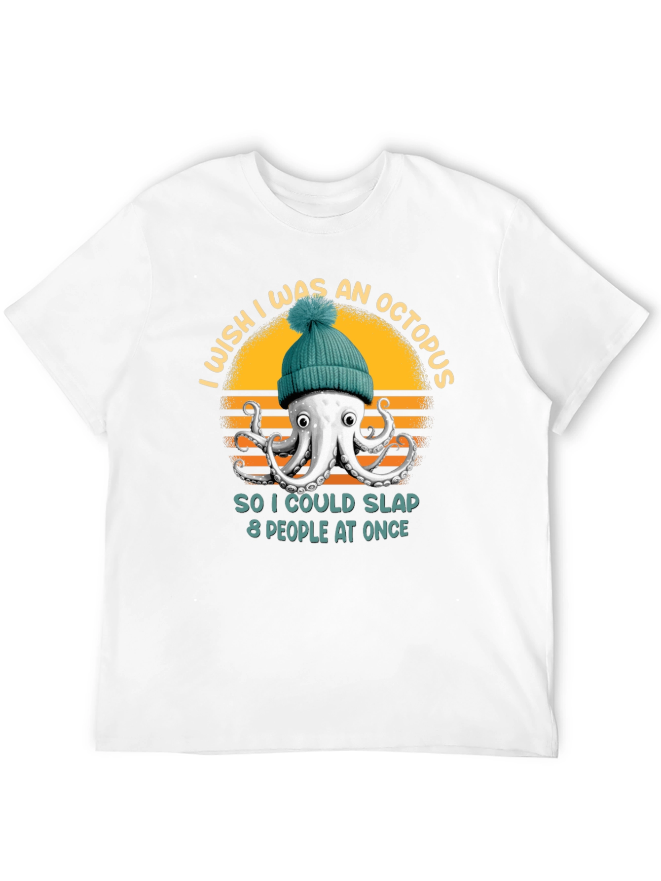 Octopus Slap T-Shirt - Funny Graphic Tee