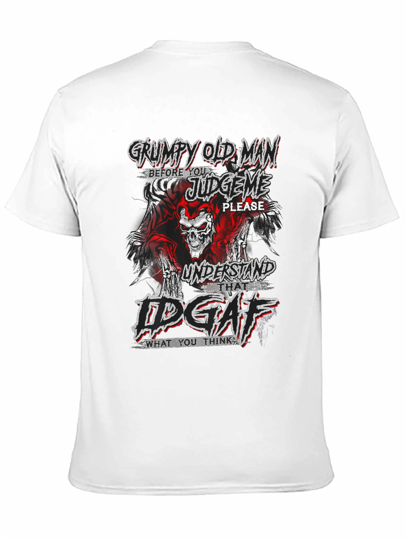 Grumpy Old Man Graphic Tee