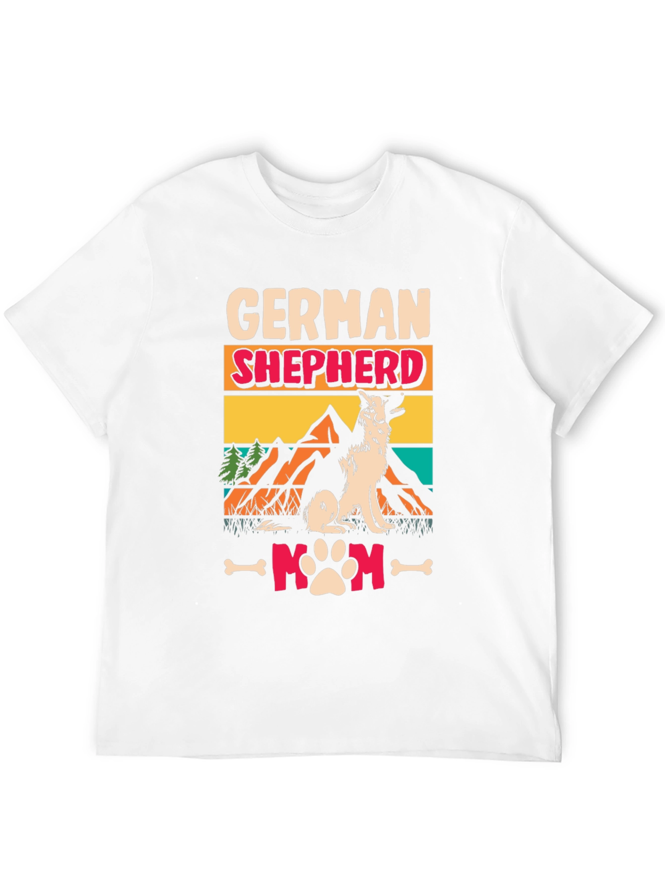 German Shepherd Mom T-Shirt