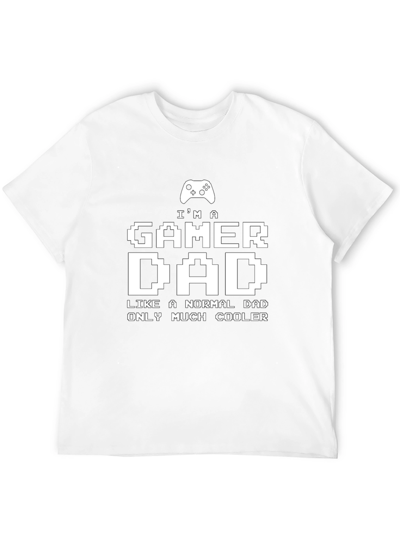 Gamer Dad T-Shirt: Cool Fathers Day Gift