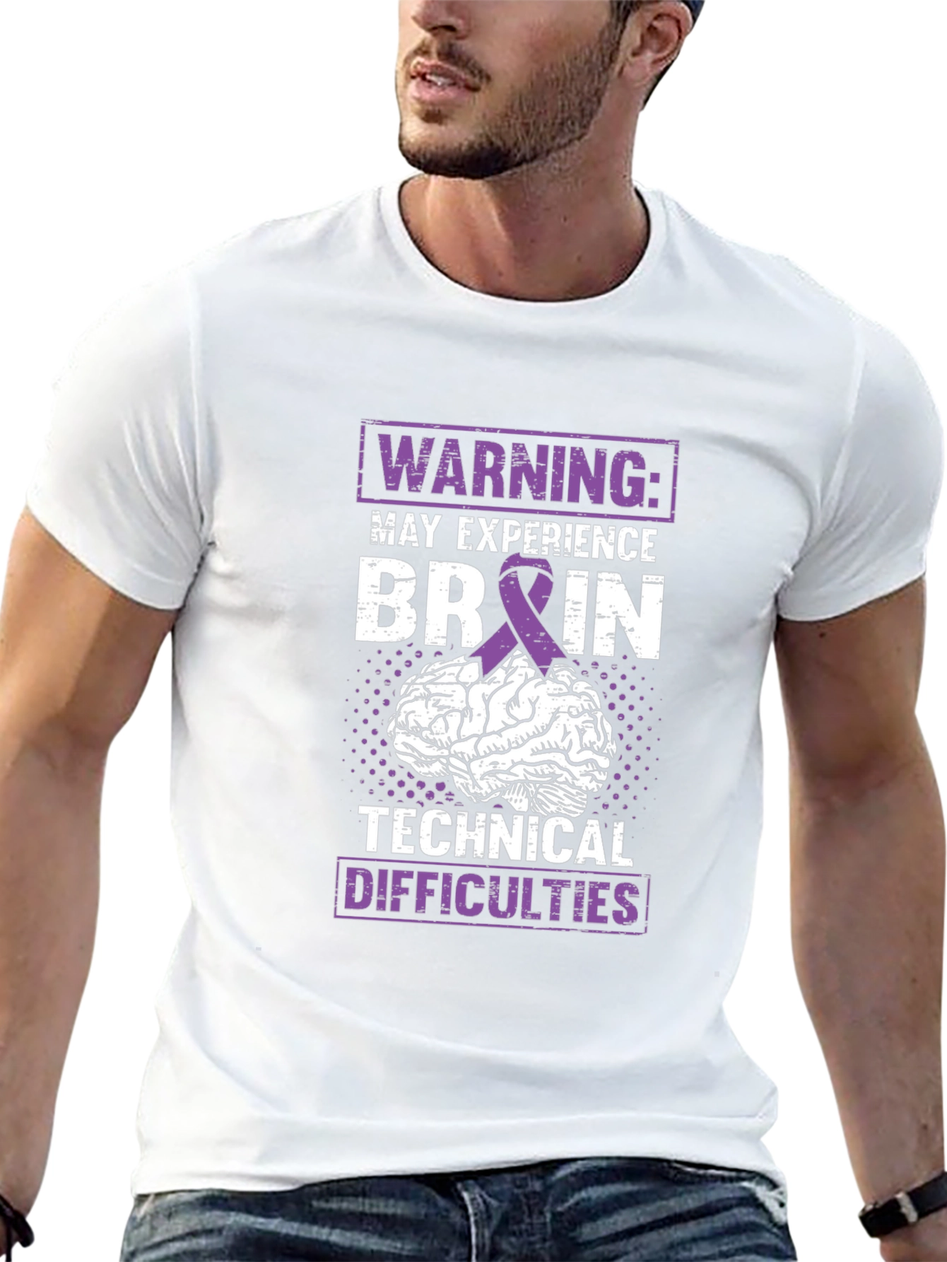 Warning May Experience Brain Technical Difficulties T-Shirt