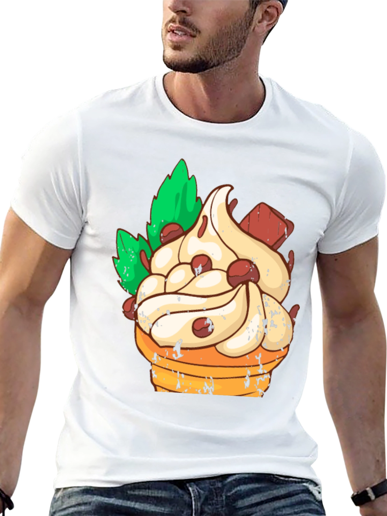 Dessert Graphic Tee - Sweet Treat Style!
