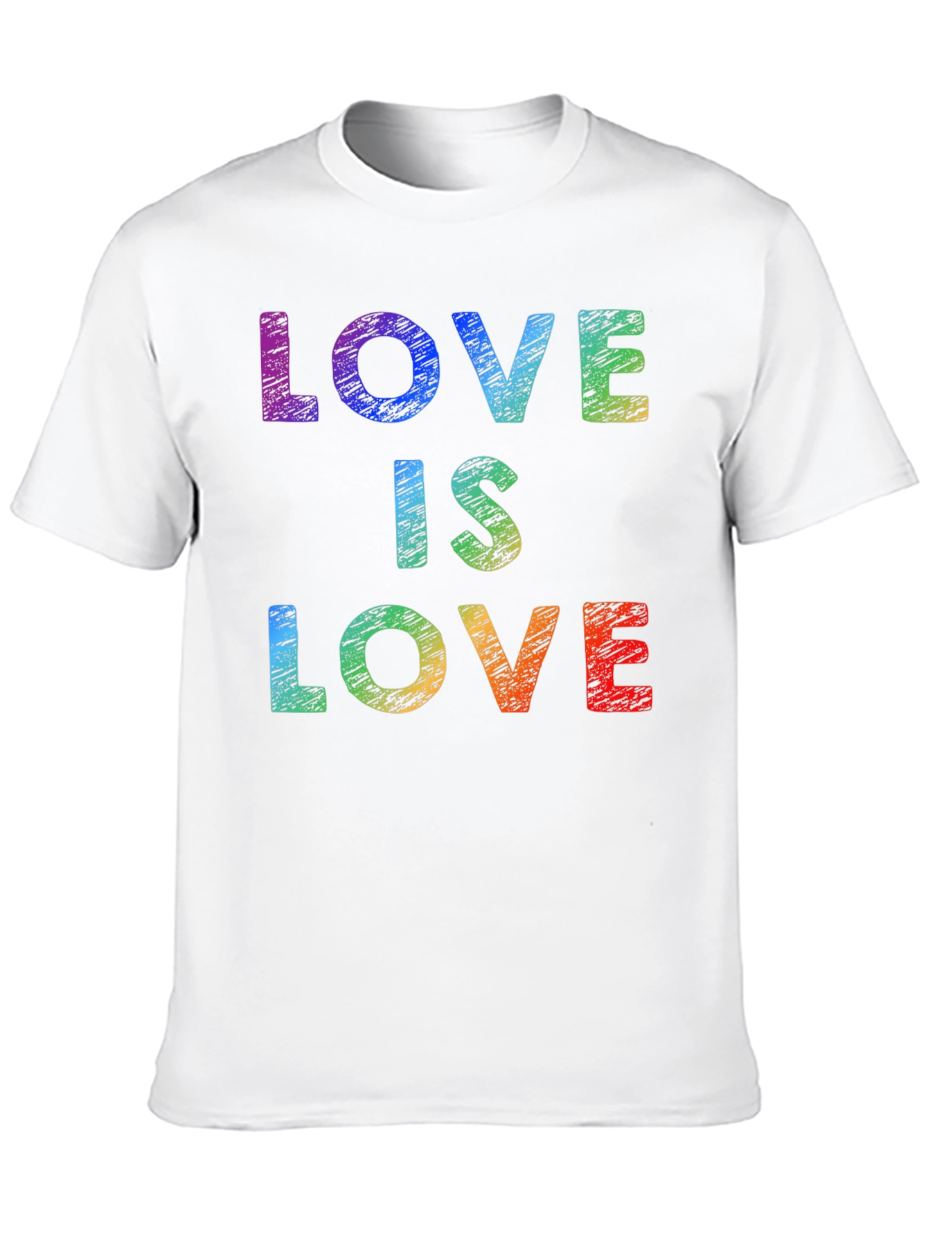 Love is Love LGBTQ+ Pride Rainbow T-Shirt