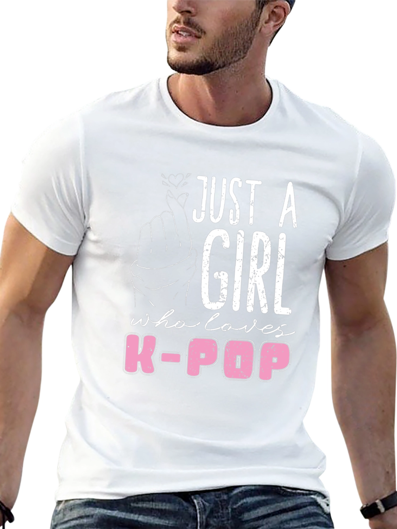 Just A Girl Who Loves K-Pop T-Shirt