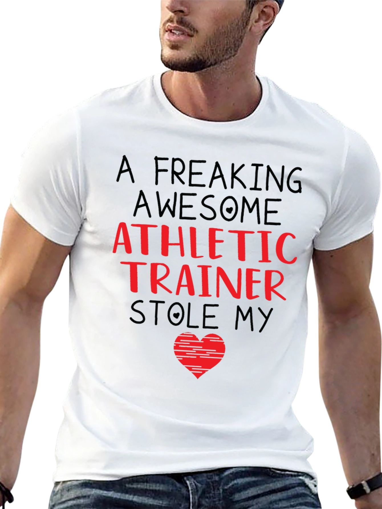 Awesome Athletic Trainer Graphic Tee