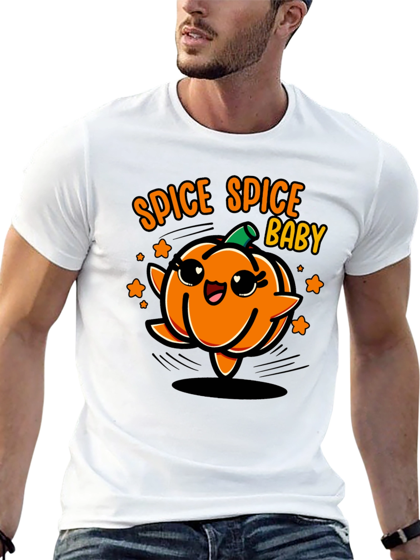Spice Spice Baby Halloween Graphic T-Shirt