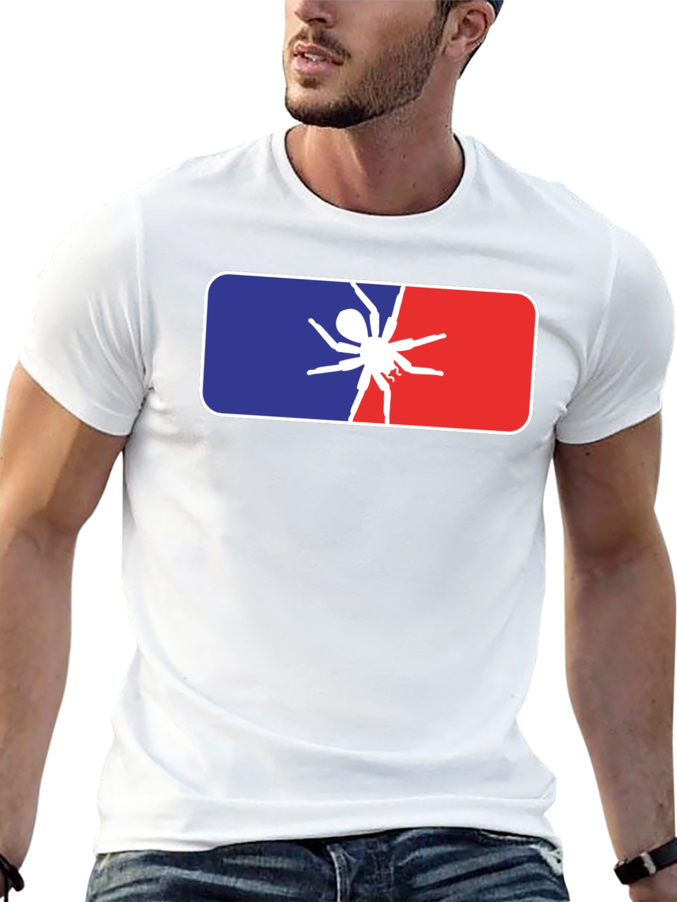 Spider Logo T-Shirt - Unique Graphic Tee