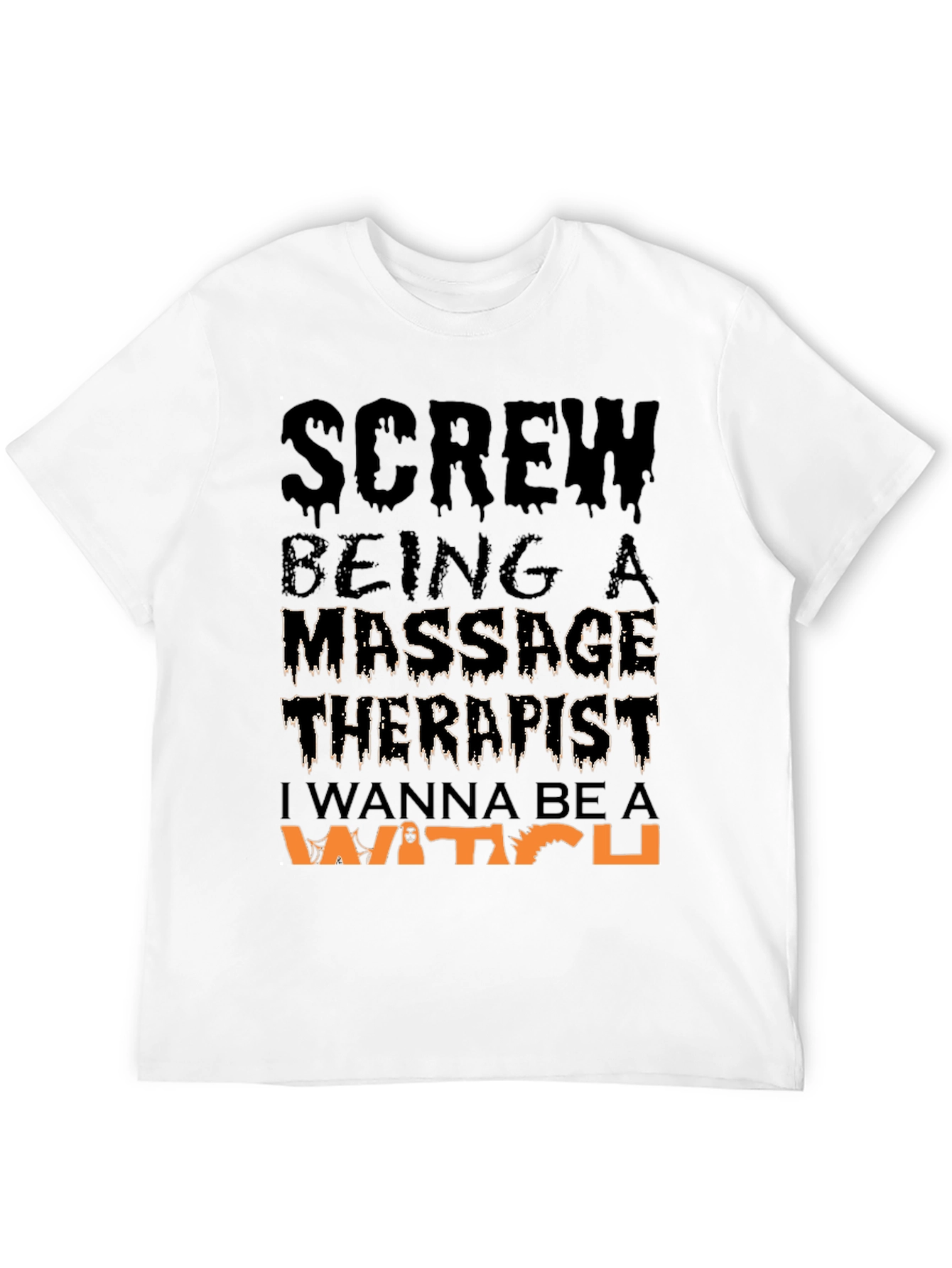 Massage Therapist Witch Halloween T-Shirt