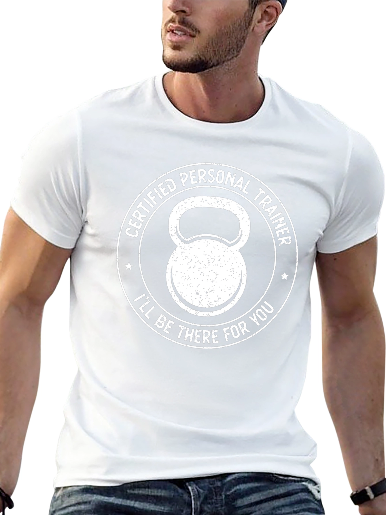 Certified Personal Trainer Kettlebell Graphic T-Shirt