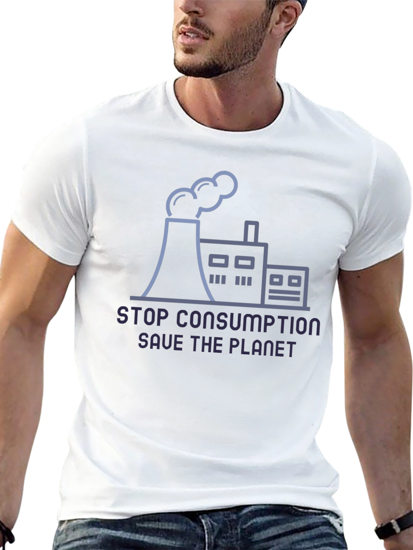 Eco-Awareness Graphic Tee - Save The Planet!