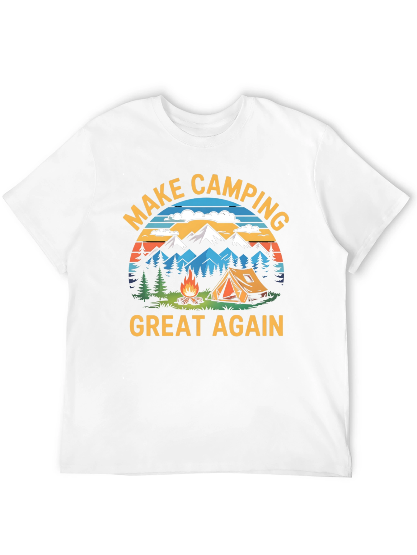 Make Camping Great Again Graphic Tee