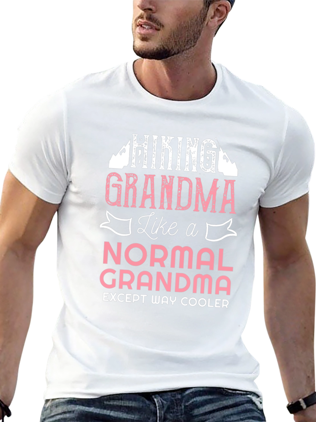 Hiking Grandma T-Shirt - Except Way Cooler