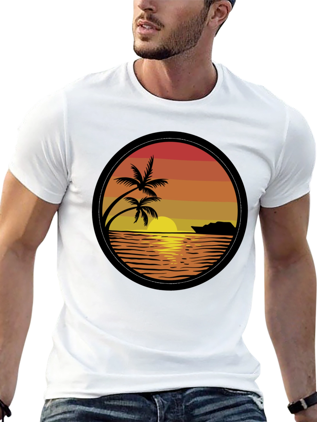 Sunset Beach Graphic Tee