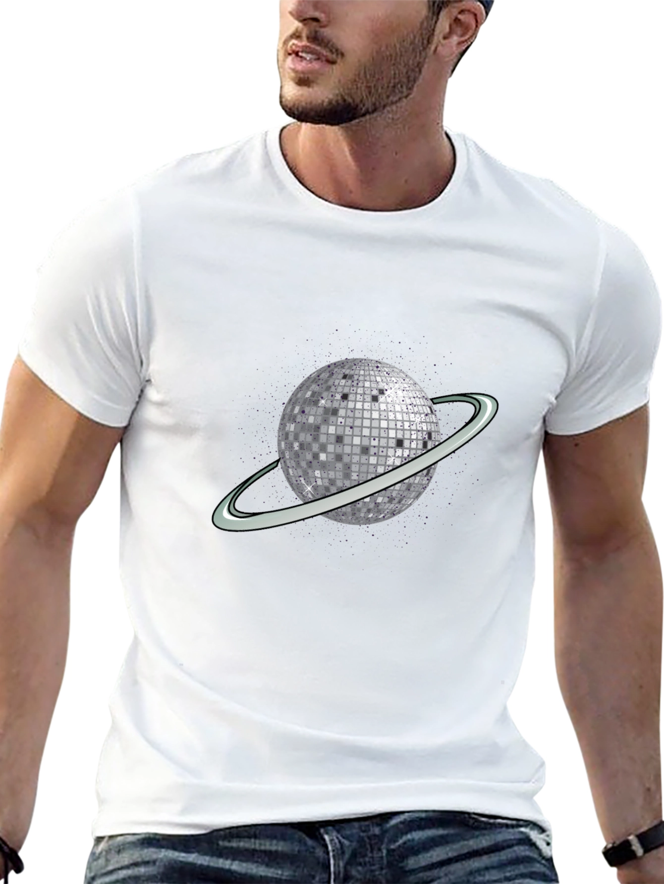 Saturn Disco Ball T-Shirt